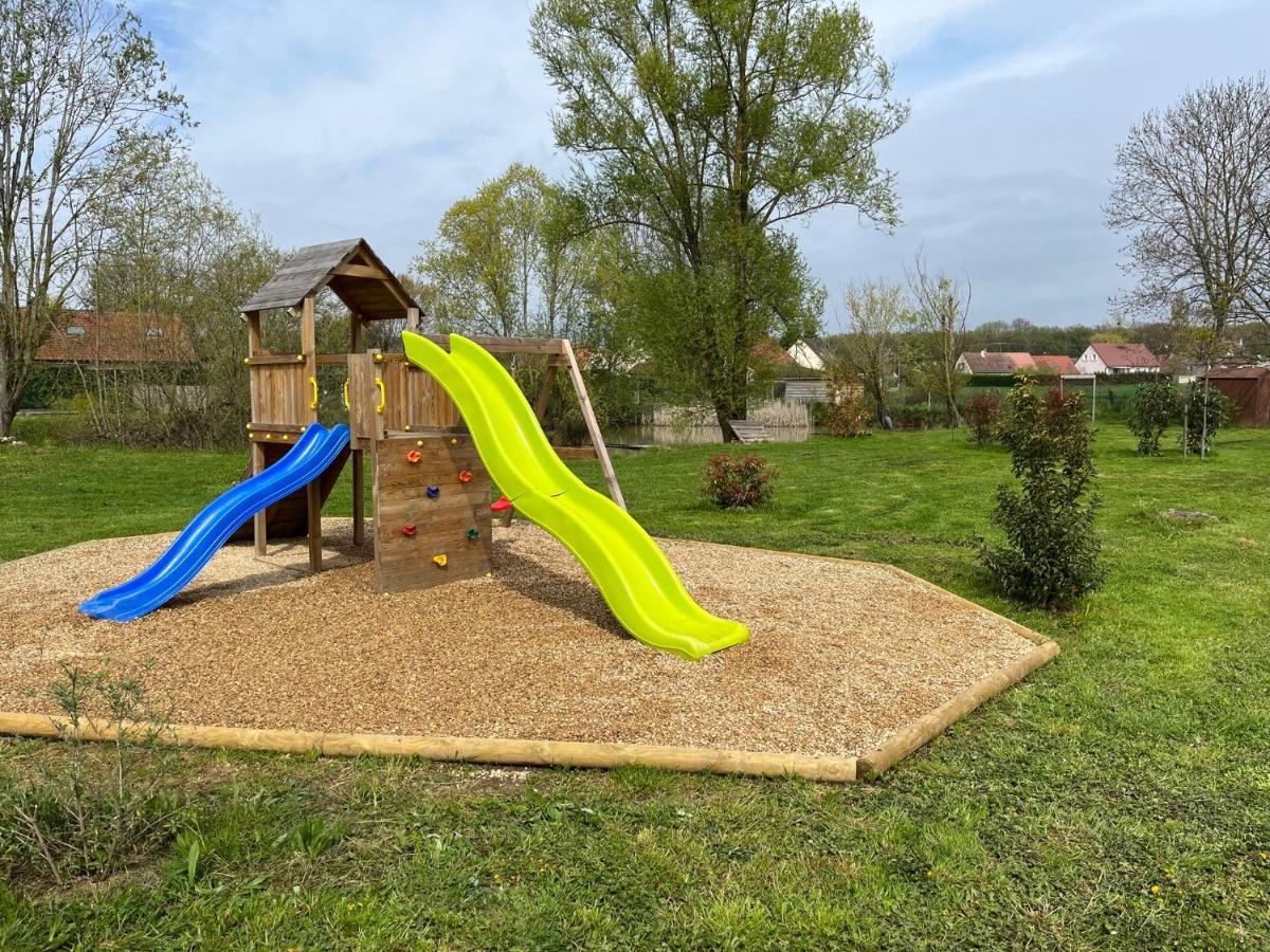 Villa Domaine Des Galinaces Roulotte La Roussette 2-4P Marigny-les-Reullee Esterno foto