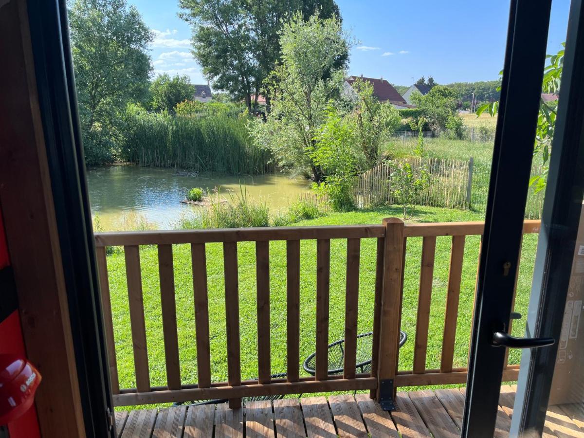 Villa Domaine Des Galinaces Roulotte La Roussette 2-4P Marigny-les-Reullee Esterno foto