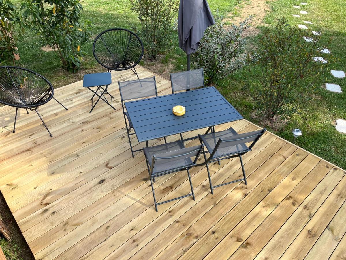 Villa Domaine Des Galinaces Roulotte La Roussette 2-4P Marigny-les-Reullee Esterno foto